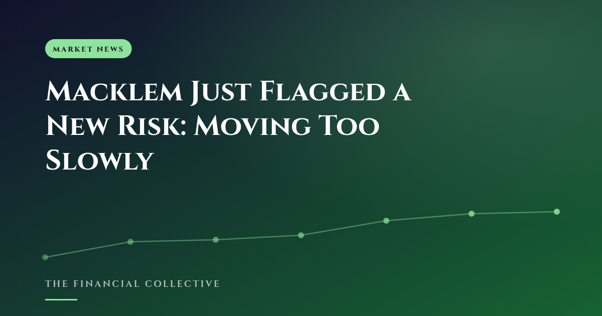 Macklem Just Flagged a New Risk: Moving Too Slowly