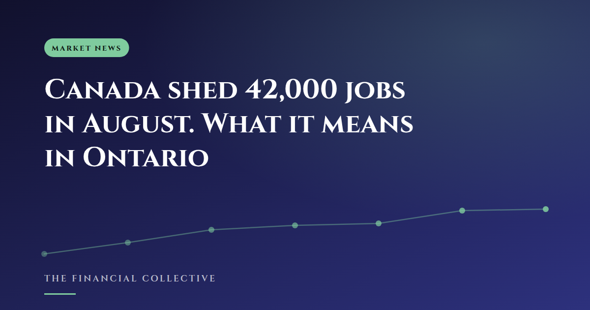 Canada shed 42,000 jobs in August. What it means in Ontario