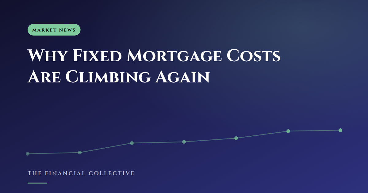 Why Fixed Mortgage Costs Are Climbing Again