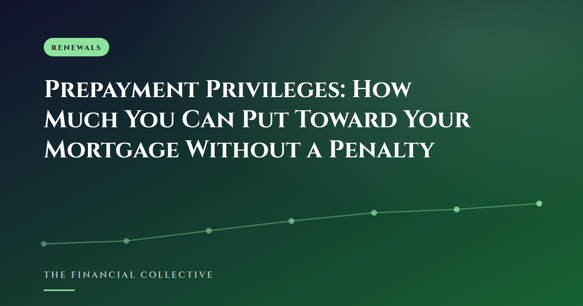 Prepayment Privileges: How Much You Can Put Toward Your Mortgage Without a Penalty
