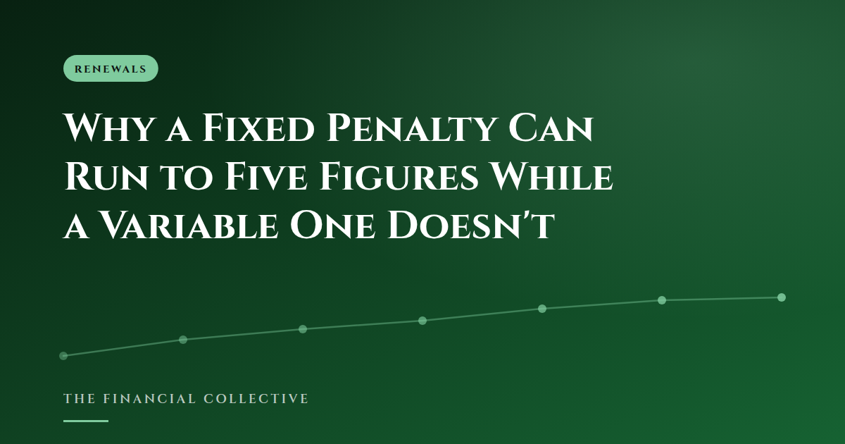 Why a Fixed Penalty Can Run to Five Figures While a Variable One Doesn't